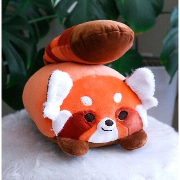 NEW - Red Panda Plushie - Super Fluffy & Soft Stuffed Animal - Medium Size Plush - Picture 1 of 5